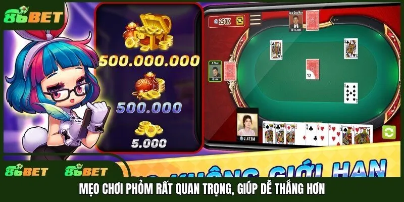 Mẹo chơi phỏm rất quan trọng, giúp dễ thắng hơn